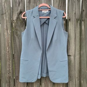 Calvin Klein Baby Blue Dress Vest
